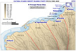 Principal Marae Sites in Fa'a'a, Pare and Arue, c. 1769