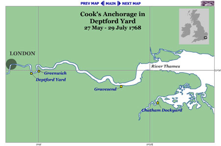 Map of Deptford Yard