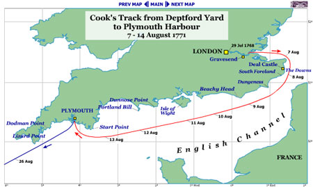 Map of Southern England