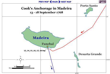 Map of Madeira