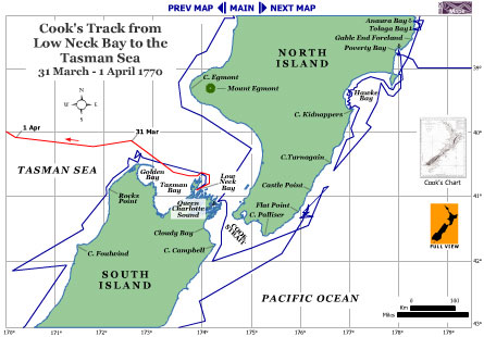 Low Neck Bay to Tasman Sea Stage