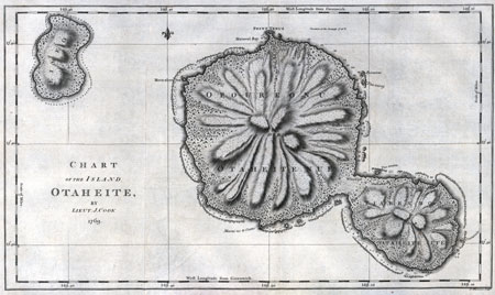 Chart of the Island  Otaheite