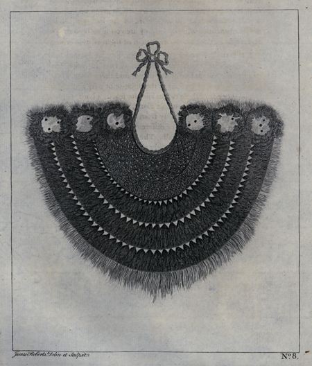 Plate VIII. A military gorget worn in the South Sea Islands.