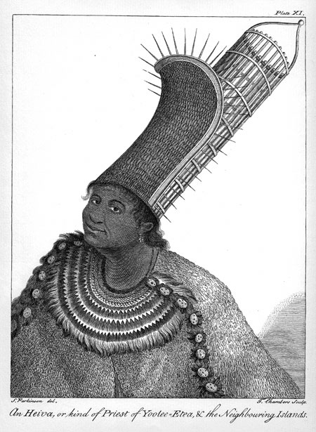 An Heiva, or kind of Priest of Yoolee-Etea, & the Neighbouring Islands.  